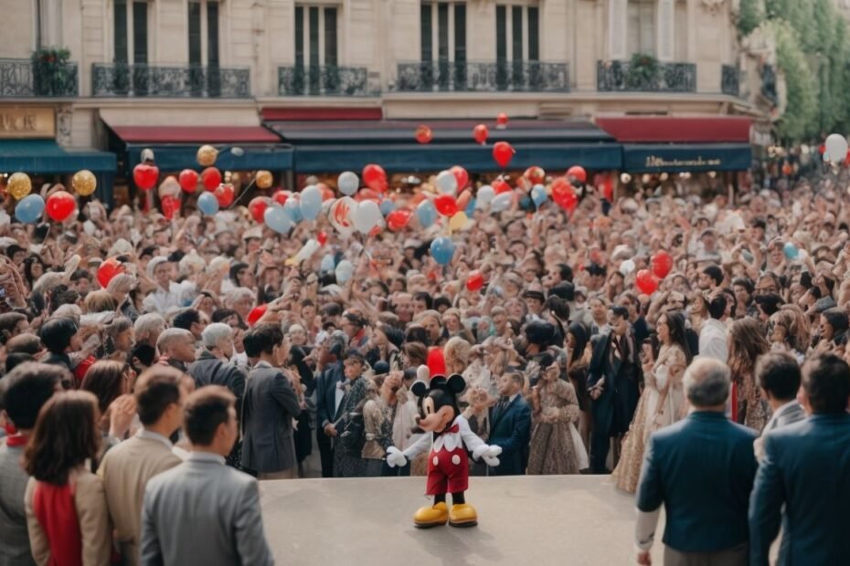 Anniversaire avec Mickey Mouse Paris