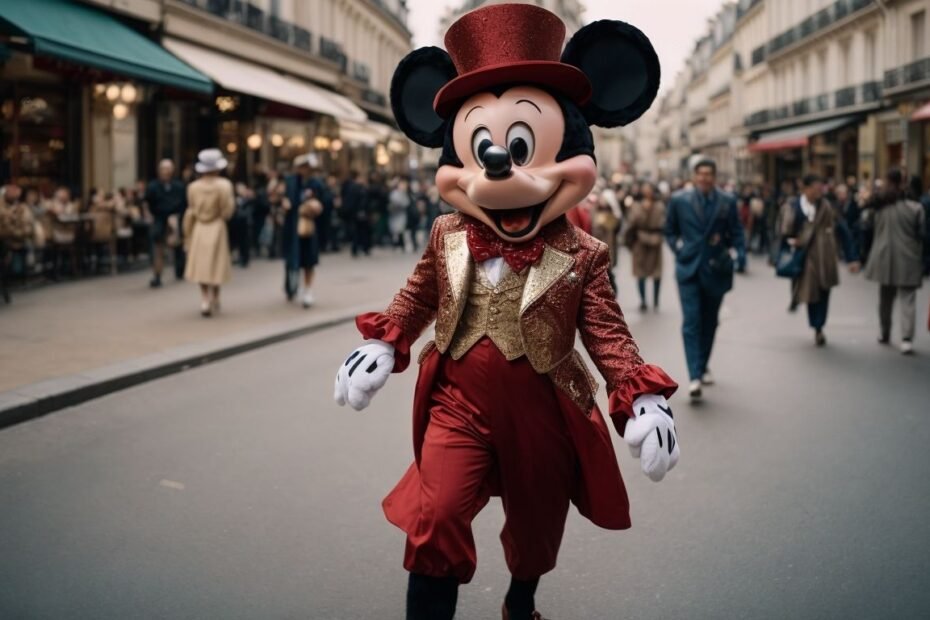 Costume de Mickey Mouse Paris