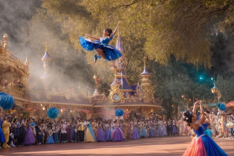 Danses des dfils Disneyland Paris