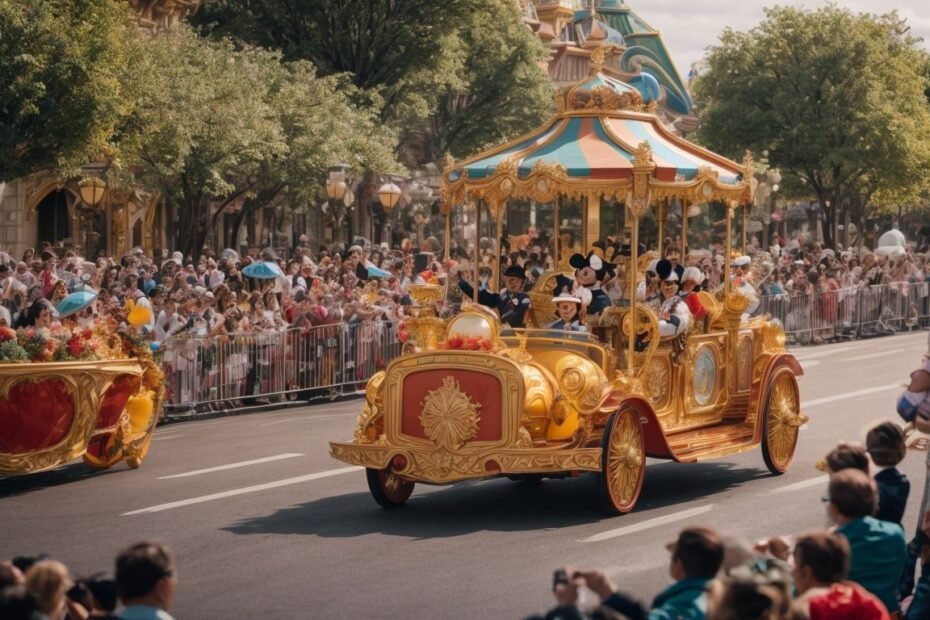 Exprience du dfil Disneyland Paris