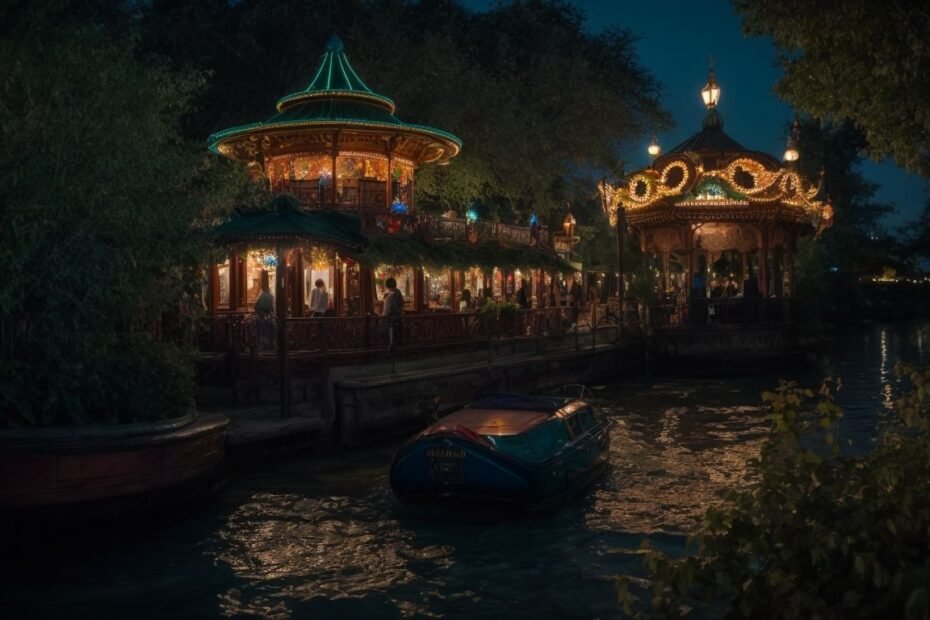 Adventureland en nocturne Paris