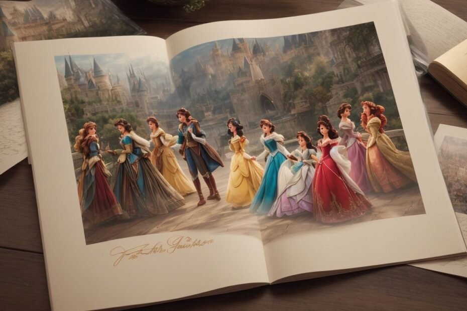 Autographes des Princesses Disney Paris