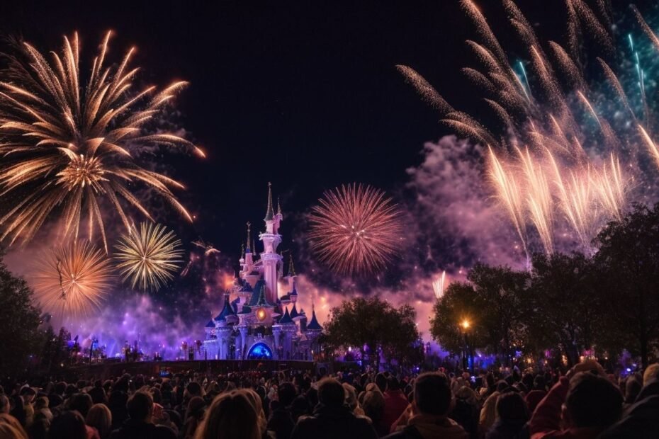 Conseils pour photographier les feux dartifice Disneyland Paris