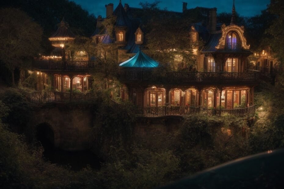 guide de Fantasyland en nocturne Paris