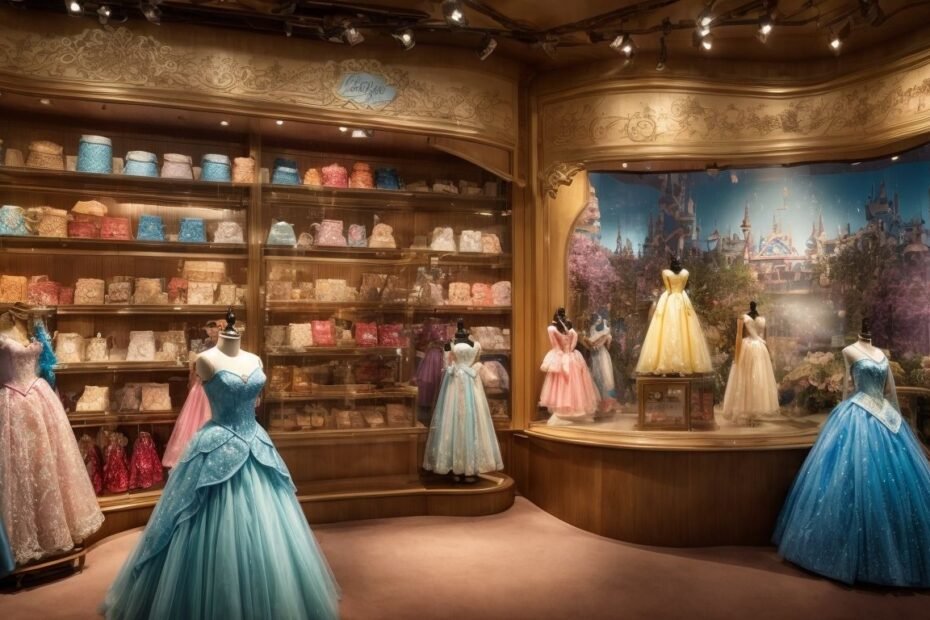 Marchandises des Princesses Disney Disneyland Paris