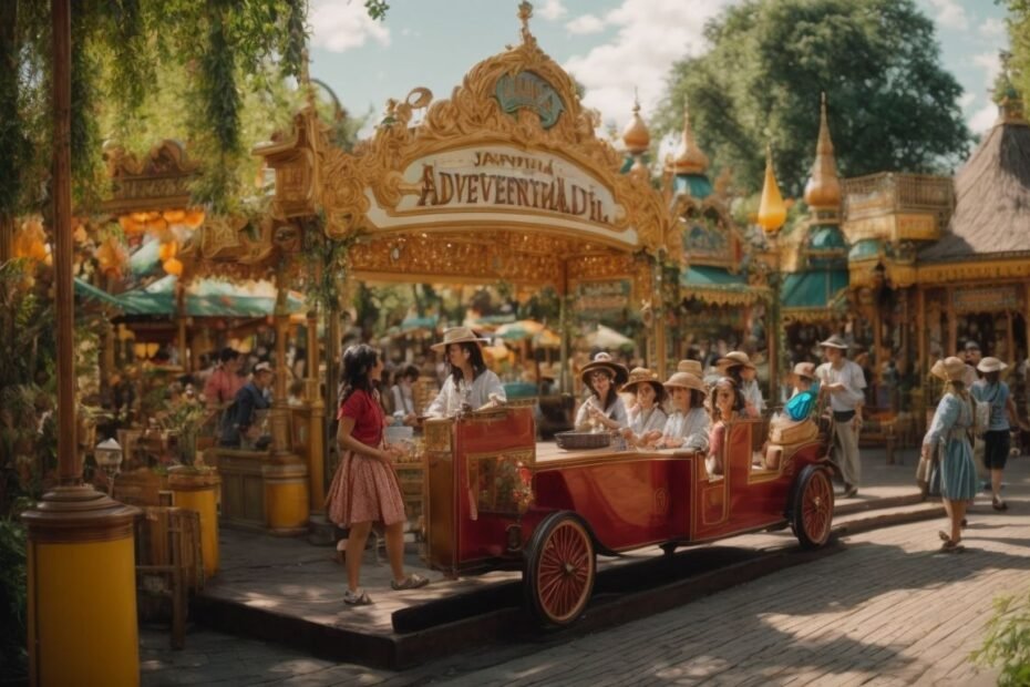 Personnages dAdventureland Paris