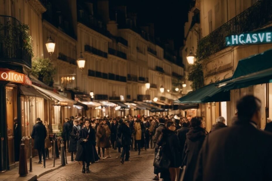 Spectacles en plein air nocturnes Paris