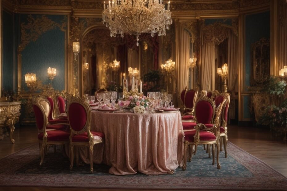 Table royale des Princesses Disneyland Paris